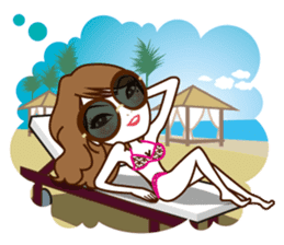 Miss C's Fashion Talk-2 sticker #1136587