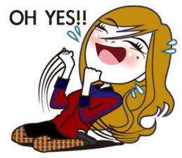 Miss C's Fashion Talk-2 sticker #1136590