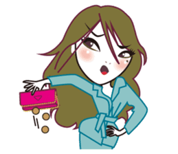 Miss C's Fashion Talk-2 sticker #1136594