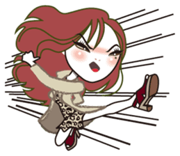 Miss C's Fashion Talk-2 sticker #1136595