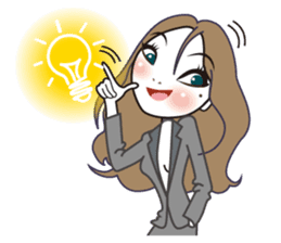 Miss C's Fashion Talk-2 sticker #1136600