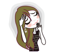 Miss C's Fashion Talk-2 sticker #1136603