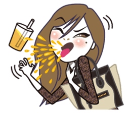 Miss C's Fashion Talk-2 sticker #1136609