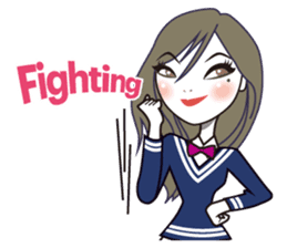 Miss C's Fashion Talk-2 sticker #1136610