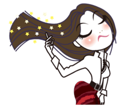 Miss C's Fashion Talk-2 sticker #1136612