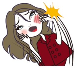 Miss C's Fashion Talk-2 sticker #1136615