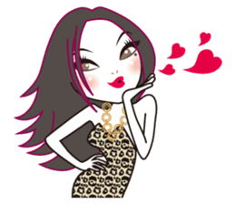 Miss C's Fashion Talk-2 sticker #1136624