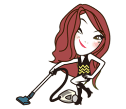 Miss C's Fashion Talk-2 sticker #1136625