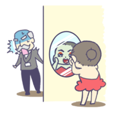 Figure skater Akane-chan sticker #1136713