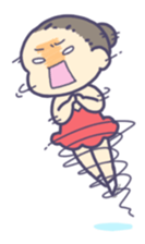 Figure skater Akane-chan sticker #1136716