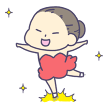 Figure skater Akane-chan sticker #1136717