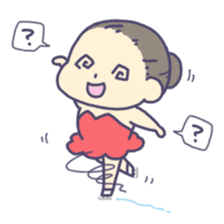 Figure skater Akane-chan sticker #1136718