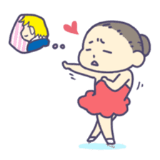 Figure skater Akane-chan sticker #1136724