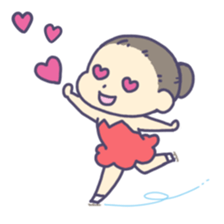 Figure skater Akane-chan sticker #1136725