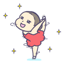Figure skater Akane-chan sticker #1136726