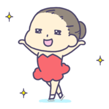 Figure skater Akane-chan sticker #1136728