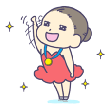 Figure skater Akane-chan sticker #1136731