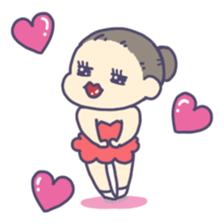 Figure skater Akane-chan sticker #1136733