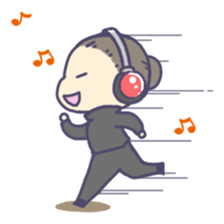 Figure skater Akane-chan sticker #1136734