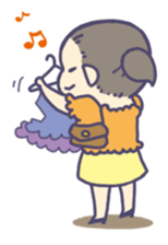 Figure skater Akane-chan sticker #1136738