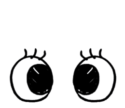 The part of a face sticker #1137037