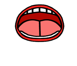 The part of a face sticker #1137062