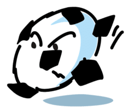 The Paw pad shot of the pet dog goal sticker #1137392