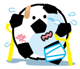 The Paw pad shot of the pet dog goal sticker #1137397