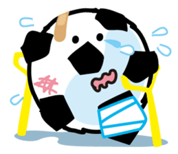 The Paw pad shot of the pet dog goal sticker #1137397