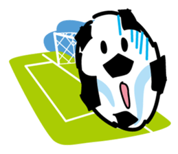 The Paw pad shot of the pet dog goal sticker #1137407