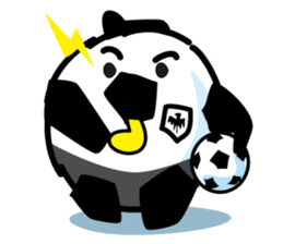 The Paw pad shot of the pet dog goal sticker #1137424