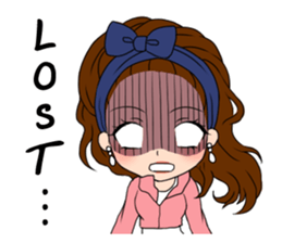 StampGirl "traveling" English edition sticker #1137432