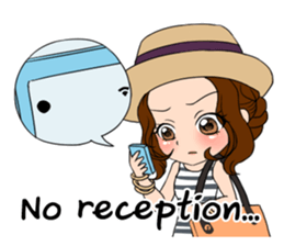 StampGirl "traveling" English edition sticker #1137433