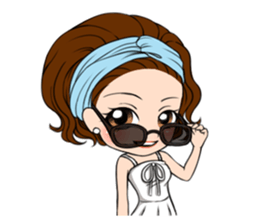 StampGirl "traveling" English edition sticker #1137444