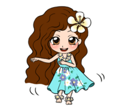 StampGirl "traveling" English edition sticker #1137448