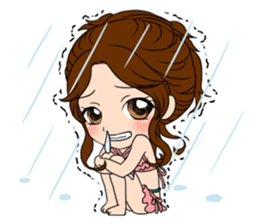 StampGirl "traveling" English edition sticker #1137451