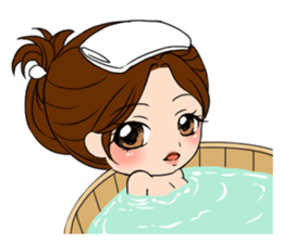 StampGirl "traveling" English edition sticker #1137457