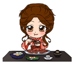 StampGirl "traveling" English edition sticker #1137458