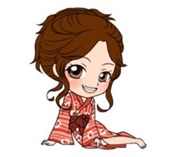 StampGirl "traveling" English edition sticker #1137459