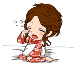 StampGirl "traveling" English edition sticker #1137461