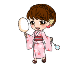 StampGirl "traveling" English edition sticker #1137462