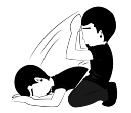 Humor man sticker #1138349