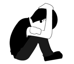 Humor man sticker #1138367