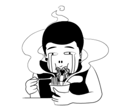 Humor man sticker #1138374