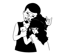 Humor man sticker #1138378