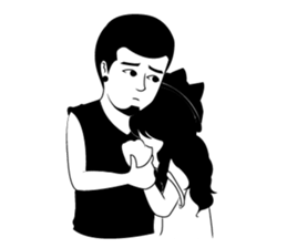 Humor man sticker #1138379