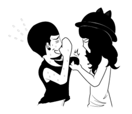 Humor man sticker #1138383