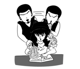 Humor man sticker #1138384