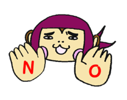 Ninja Monkey -Ninkey- sticker #1138467