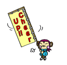 Ninja Monkey -Ninkey- sticker #1138474